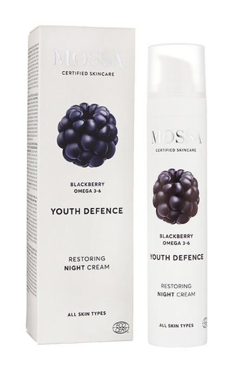 MOSSA MOSSA Youth Defence barojošs nakts krēms, 50ml 50 ml