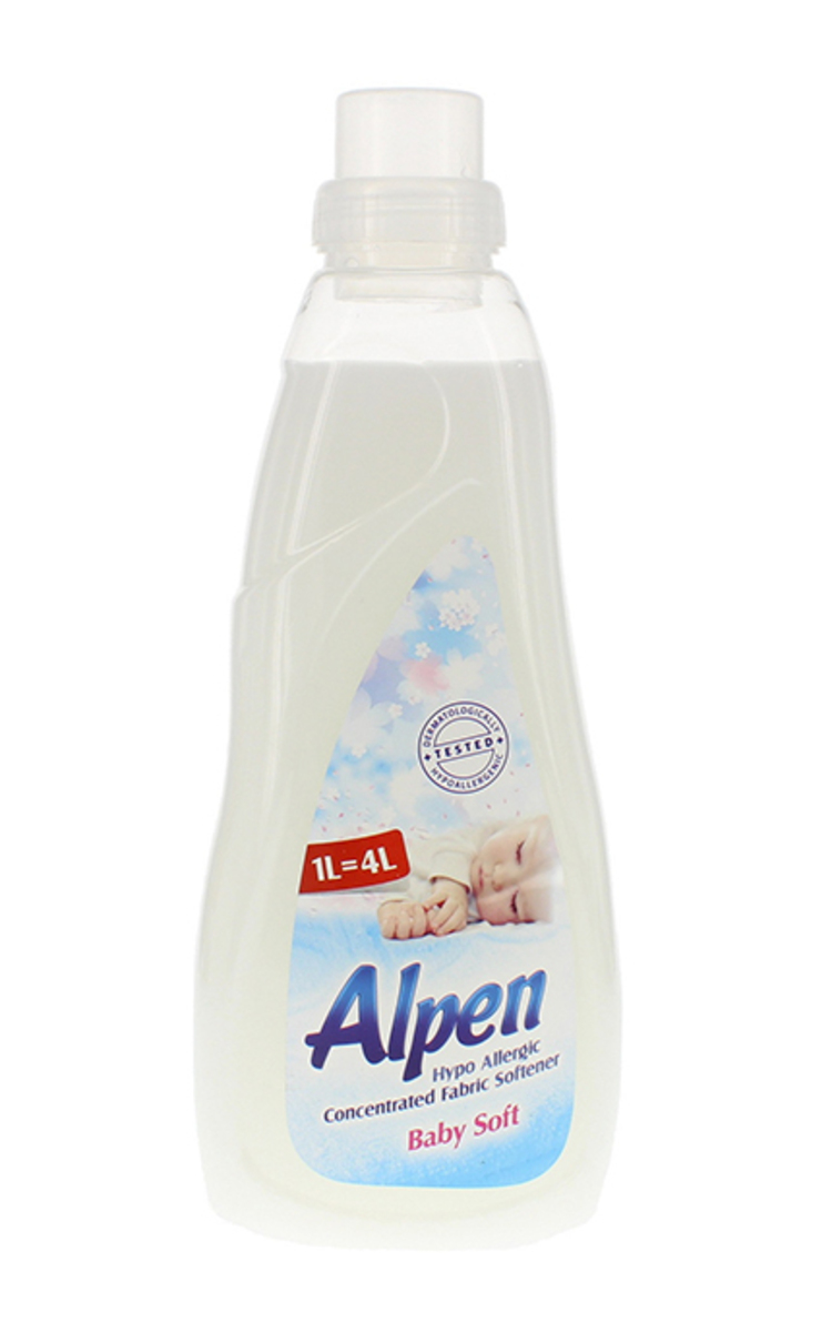 ALPEN ALPEN Baby Soft гипоаллергенный смягчитель для белья, 1л 1000 мл