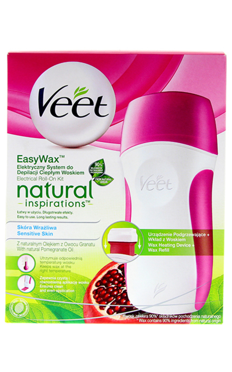 VEET VEET Natural Inspirations karstā vaska depilācijas sākuma komplekts 1 gab.