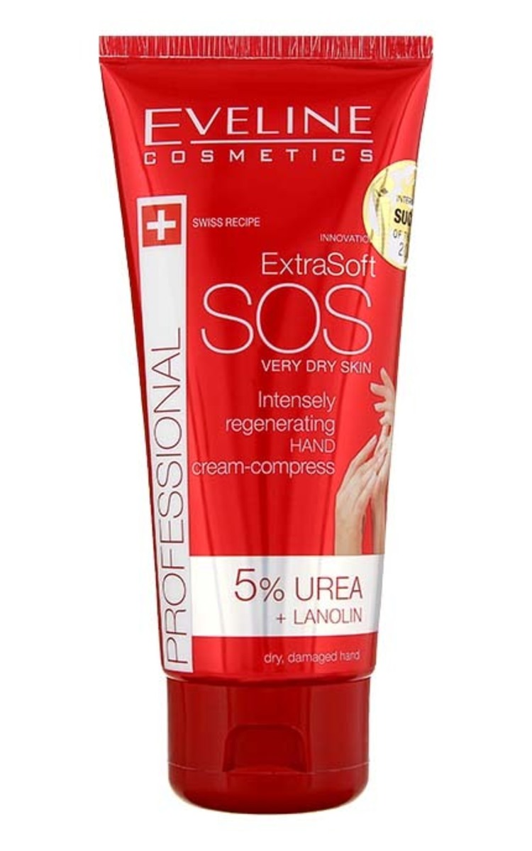 EVELINE EVELINE Extra Soft SOS 5% Urea krēms rokām, reģenerējošs, 100ml 100 ml