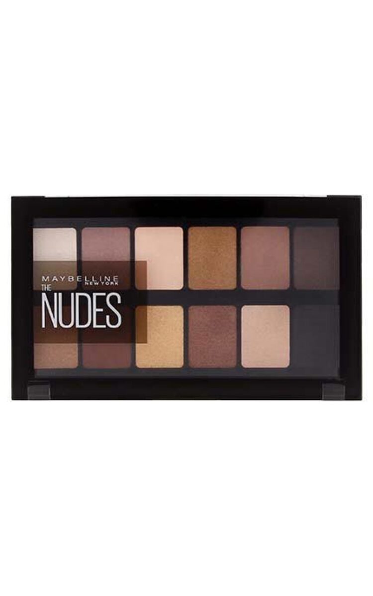 MAYBELLINE MAYBELLINE The Nudes палета теней для век, 12 оттенков 9,6 г