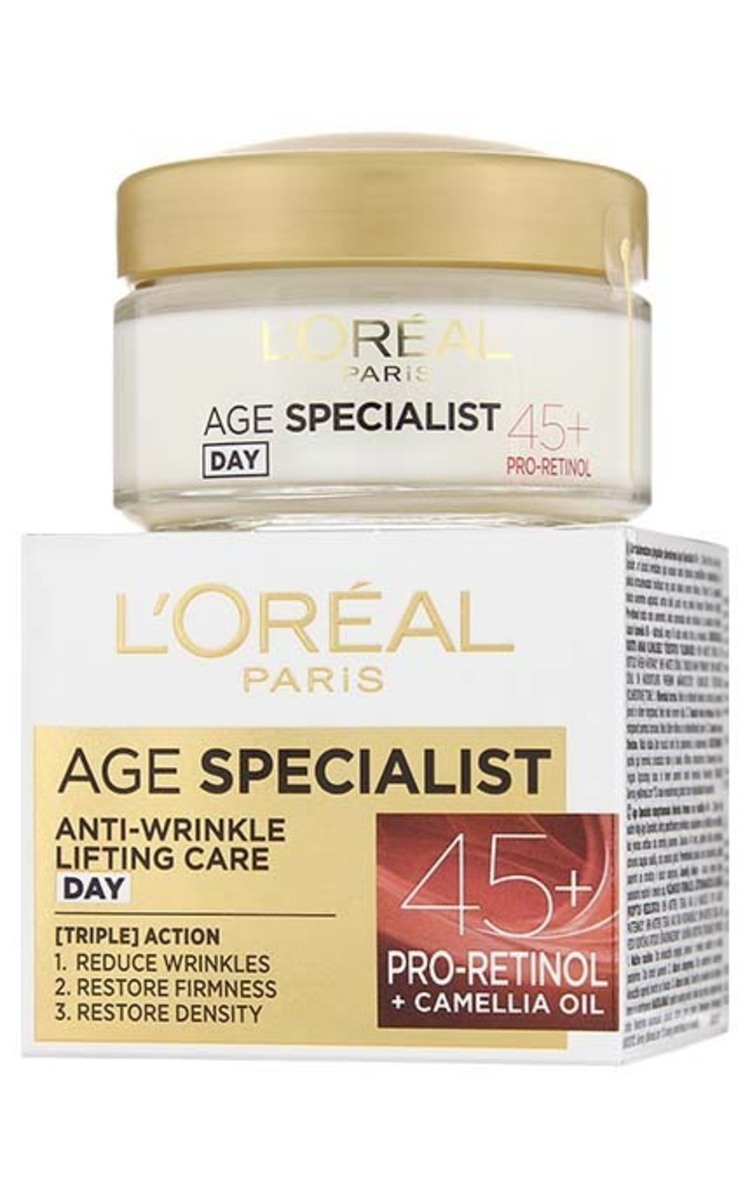 L`OREAL L`OREAL Age Specialist 45+ дневной крем против морщин для лица, 50мл 50 мл