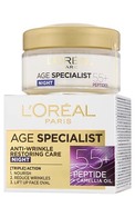 L`OREAL Age Specialist 55+ ночной крем против морщин для лица, 50мл