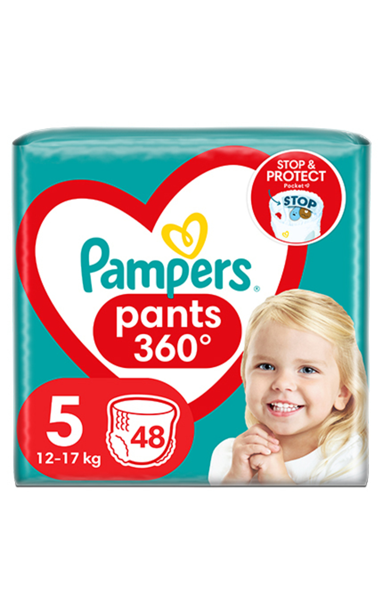 PAMPERS PAMPERS Junior5 трусики, 12-17кг, 48шт. 48 шт