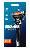 GILLETTE Fusion5 Proglide skūšanās aparāts + 2 kasetnes