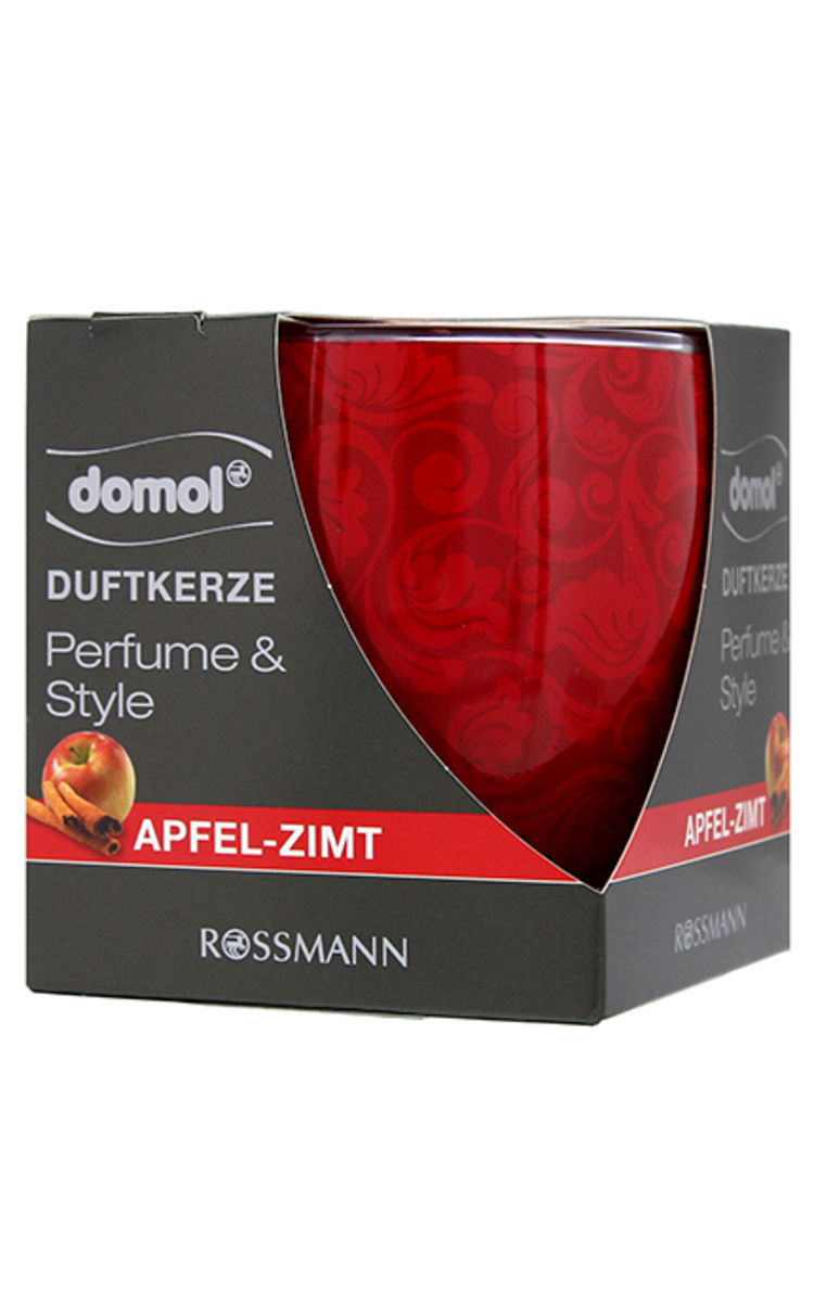 DOMOL DOMOL Perfume&Style Apfel-Zimt, ароматическая свеча 1 шт