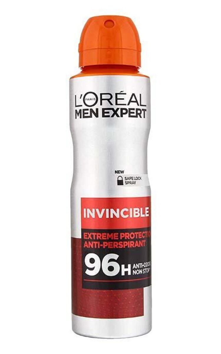 L`OREAL MEN EXPERT L`OREAL MEN EXPERT Invincible izsmidzināms antiperspirants, 150ml 150 ml