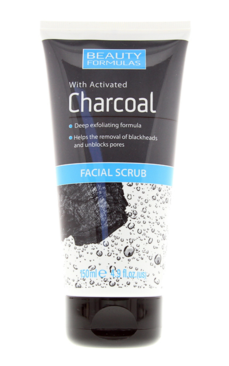 BEAUTY FORMULAS BEAUTY FORMULAS Charcoal скраб для лица, 150мл 150 мл