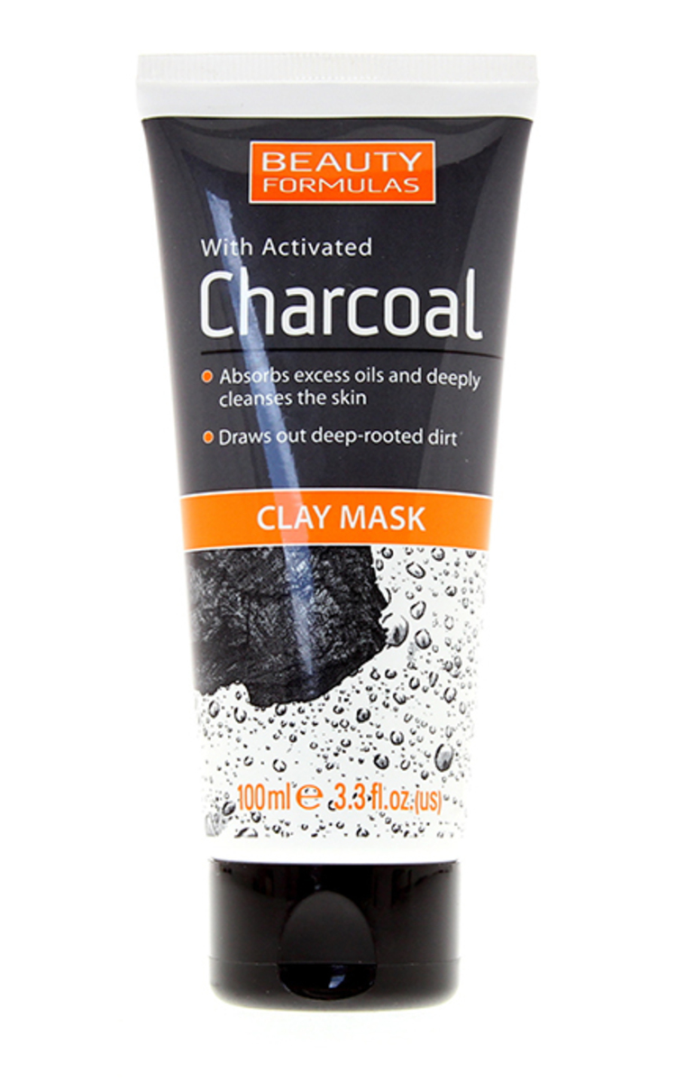 BEAUTY FORMULAS BEAUTY FORMULAS Charcoal sejas maska, 100ml 100 ml