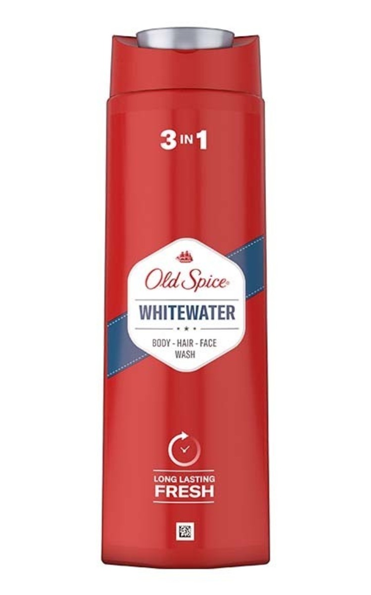 OLD SPICE OLD SPICE Whitewater dušas želeja vīriešiem, 400ml 400 ml