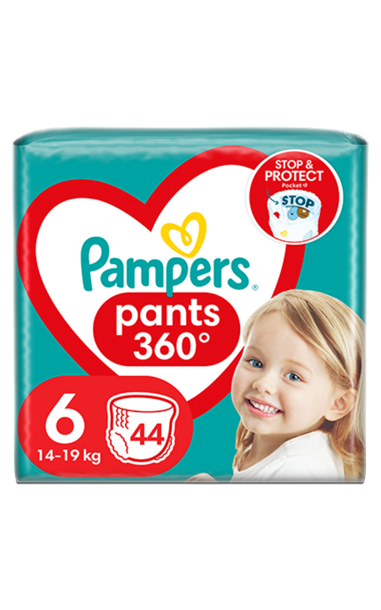 PAMPERS PAMPERS Extra Large6 трусики, 15+кг, 44шт. 44 шт