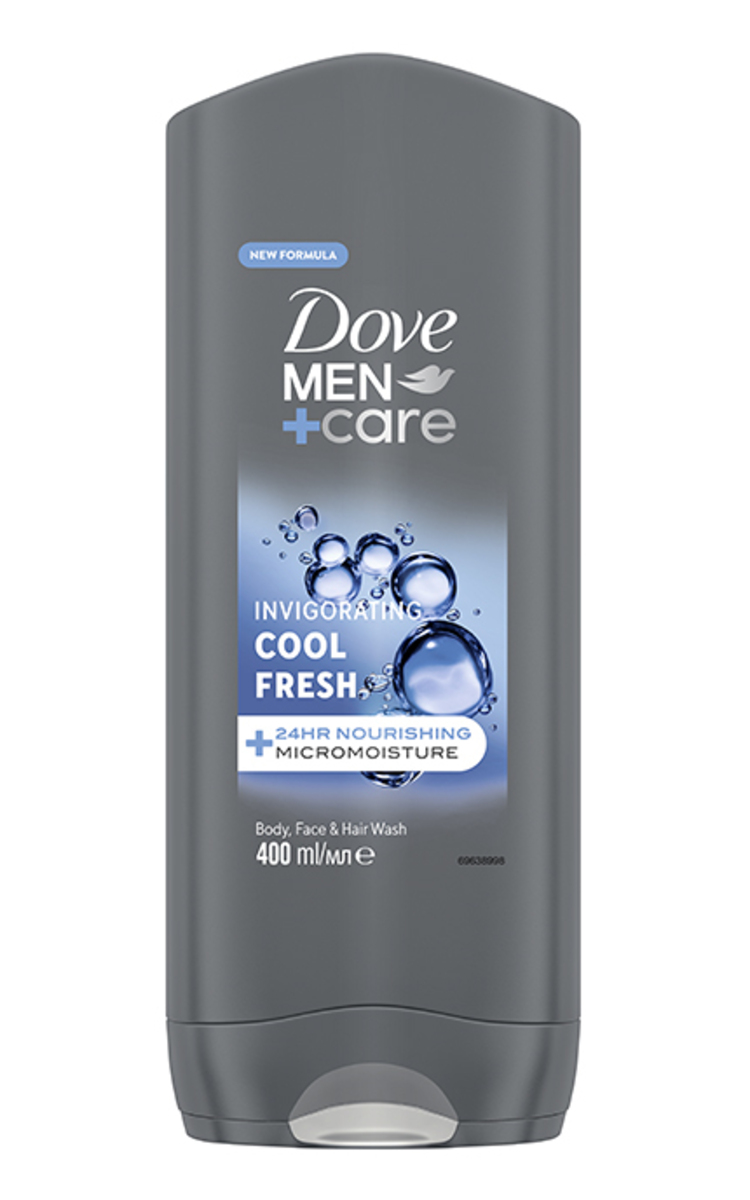 DOVE MEN DOVE MEN Cool Fresh dušas želeja, 400ml 400 ml