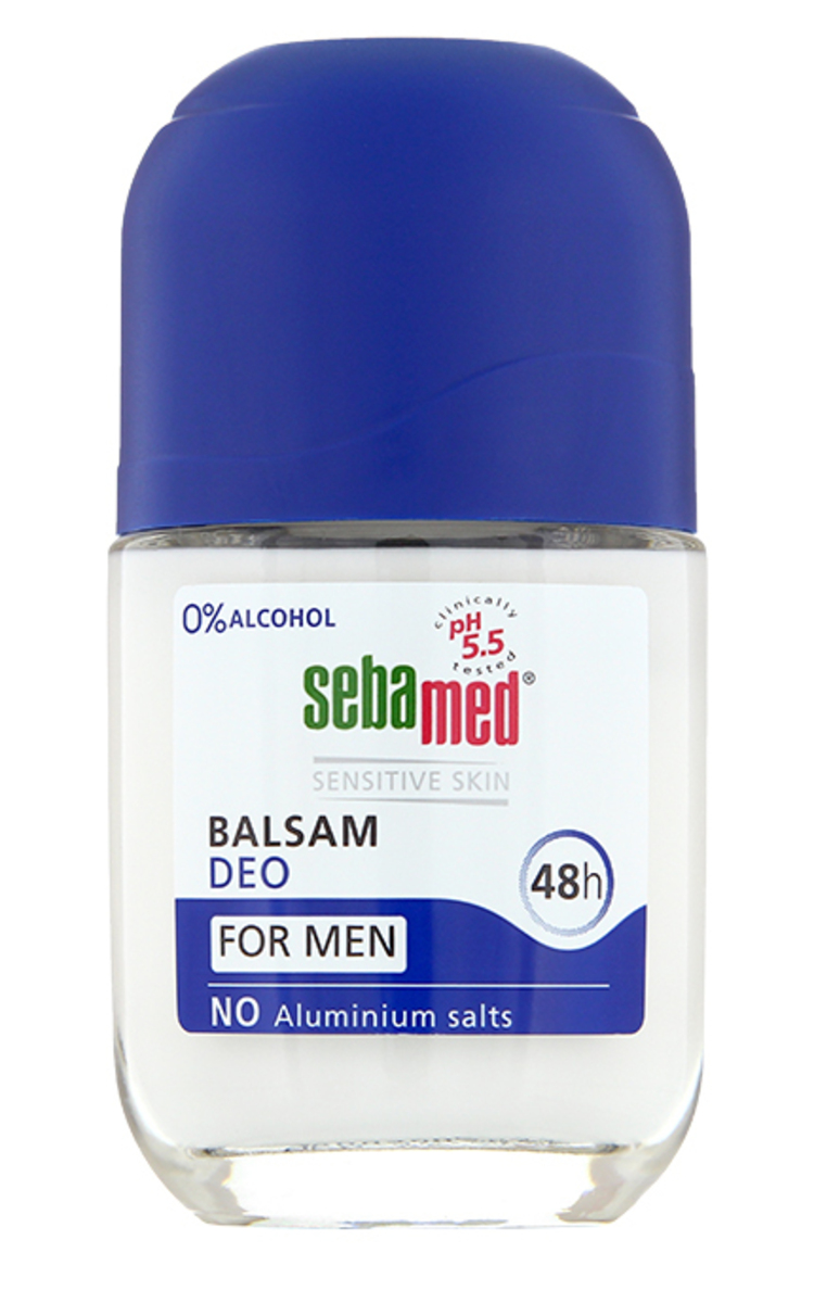 SEBAMED SEBAMED FOR MEN Balsam dezodorants ar rullīti, 50ml 50 ml