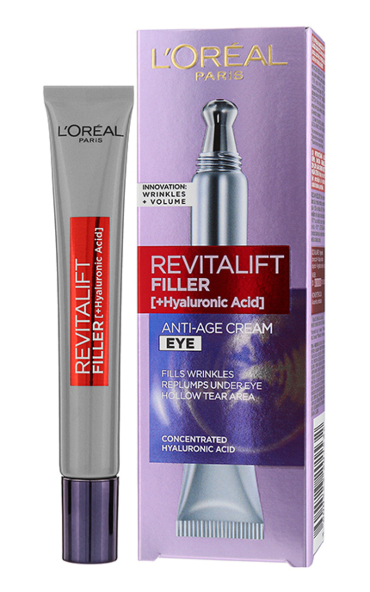 L`OREAL L`OREAL Revitalift Filler крем для глаз, 15мл 15 мл