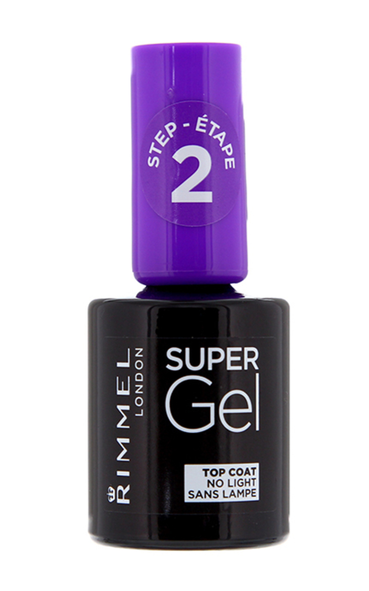 RIMMEL RIMMEL Super Gel Top Coat фиксатор лака для ногтей, 12мл 12 мл