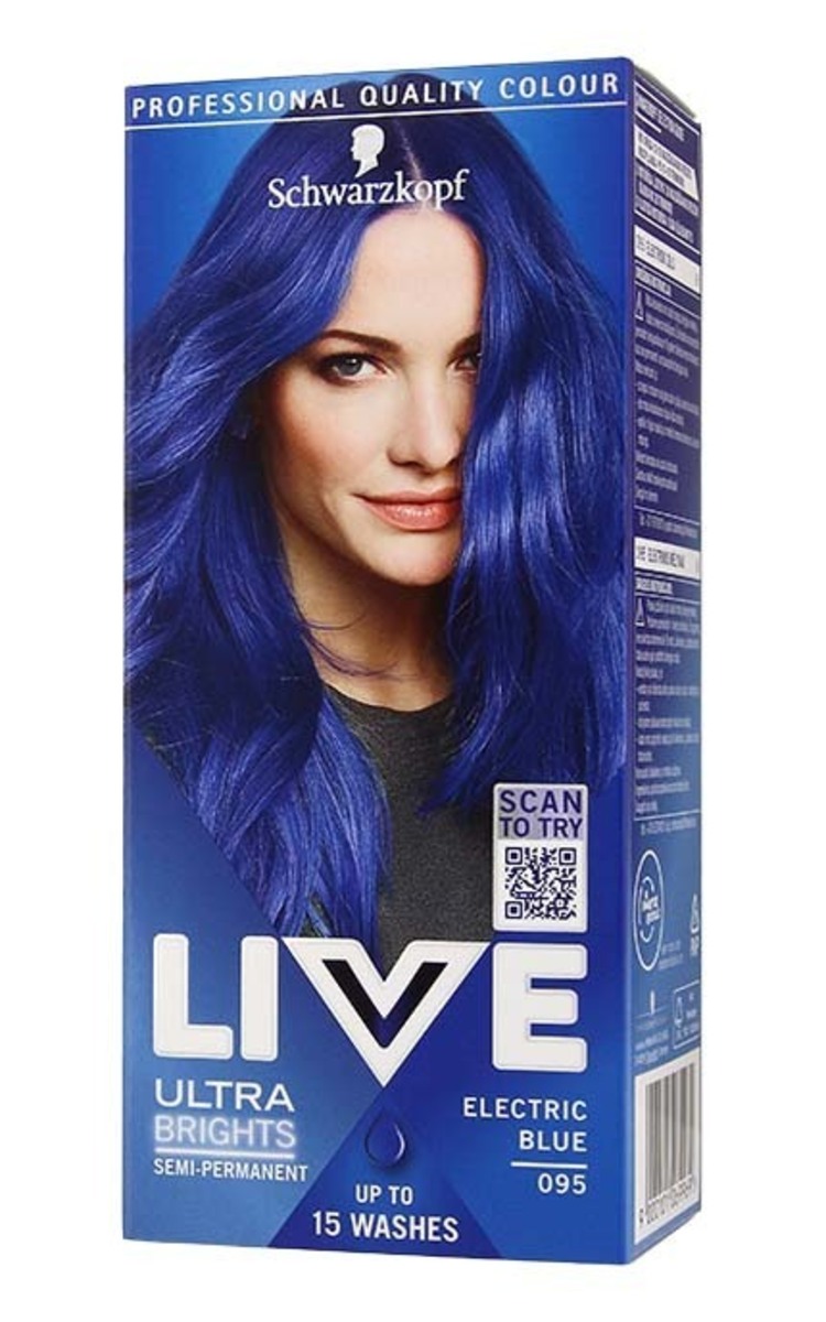 LIVE COLOR LIVE COLOR Краска для волос, 095 Electric Blue 1 шт