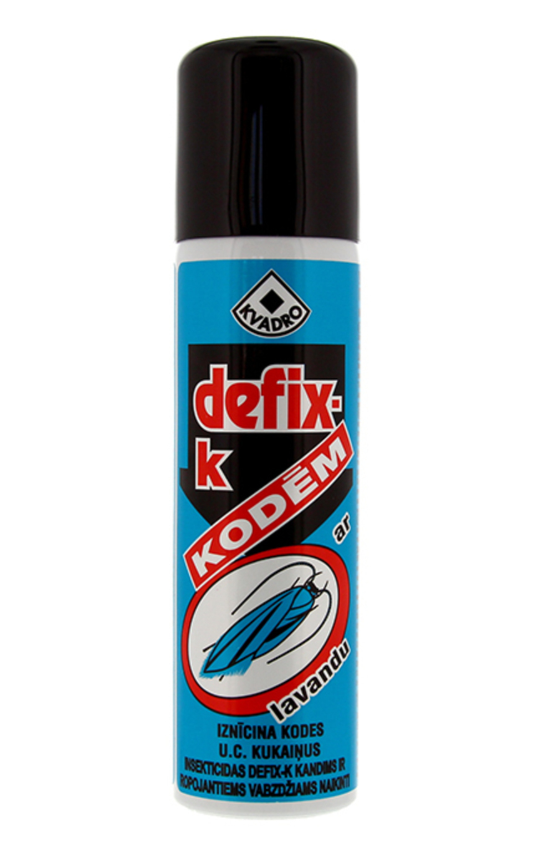 DEFIX KVADRO DEFIX Insekticīds pret kodēm, 150ml 150 ml