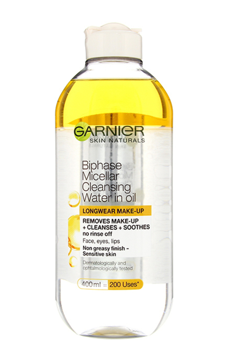 GARNIER GARNIER Biphase divfāžu micelārais ūdens, 400ml 400 ml