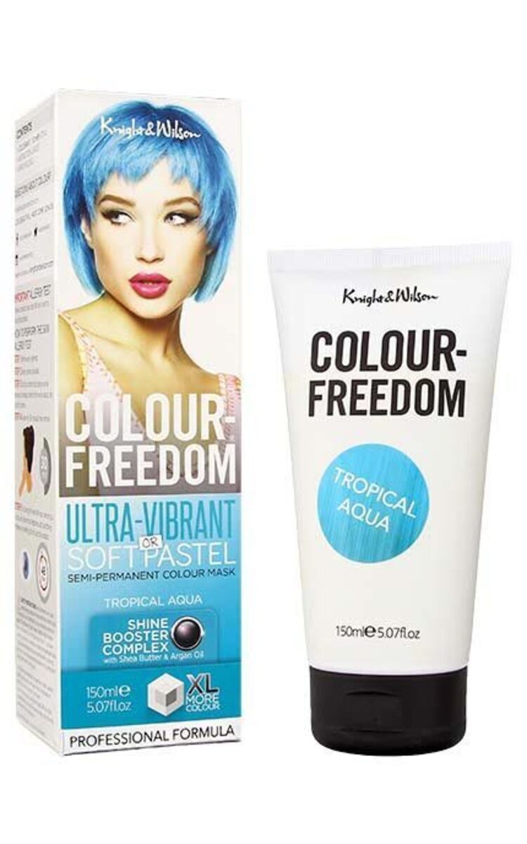 COLOUR FREEDOM COLOUR FREEDOM Тонирующая краска для волос, Tropical Aqua, 150мл 1 шт