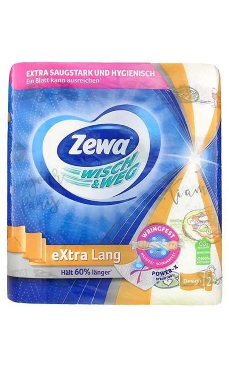 ZEWA ZEWA Wisch&Weg бумажные полотенца, 2 рулона 2 шт