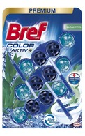 BREF Color Activ+ Eucalyptus туалетный блок, 3x50г