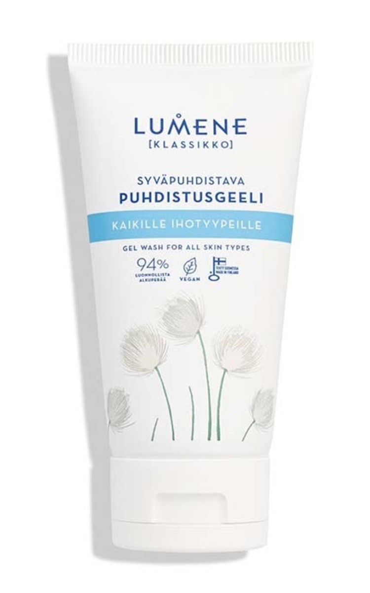 LUMENE LUMENE Klassikko dziļi attīroša mazgāšanas želeja, 150ml 150 ml