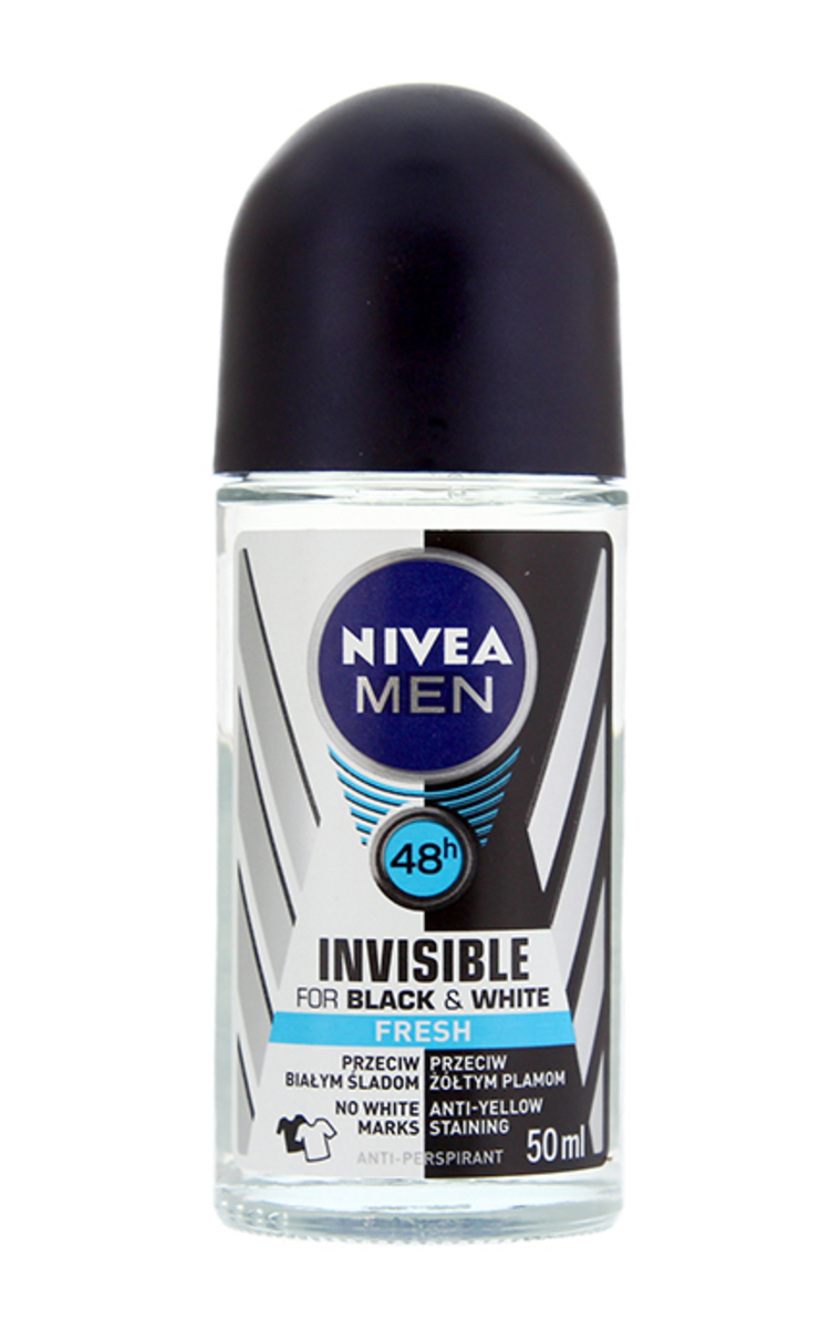 NIVEA MEN NIVEA MEN Invisible for Black&White Fresh роликовый антиперспирант, 50мл 50 мл