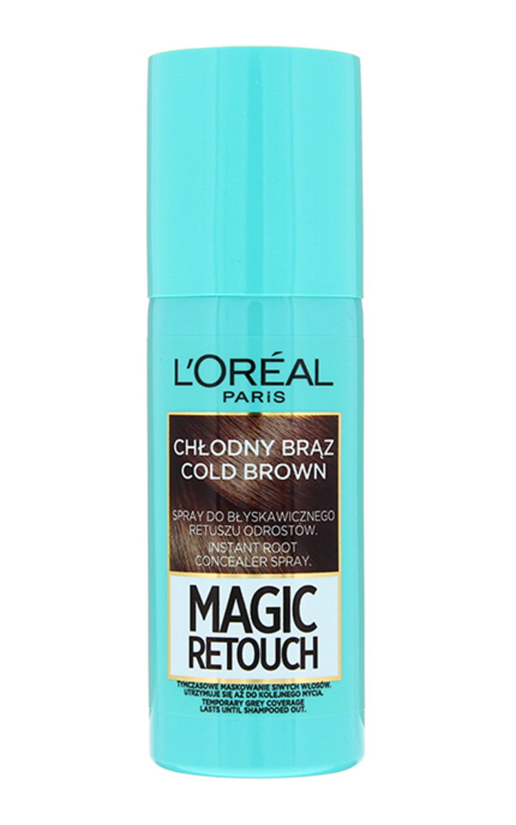 MAGIC RETOUCH MAGIC RETOUCH Тонирующий спрей для корней волос, Холодный коричневый, 75мл 75 мл