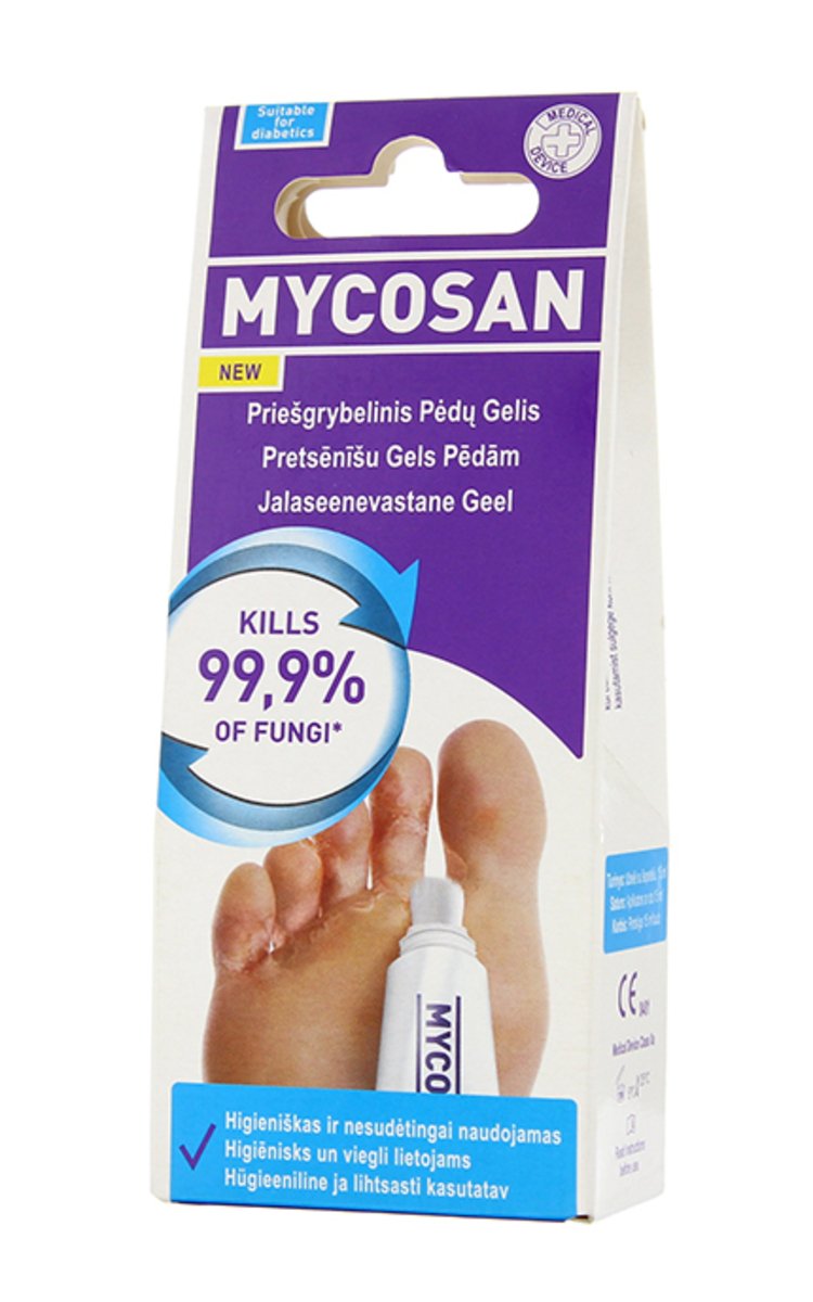 MYCOSAN MYCOSAN Антигрибковый гель для кожи стоп, 15ml 15 мл