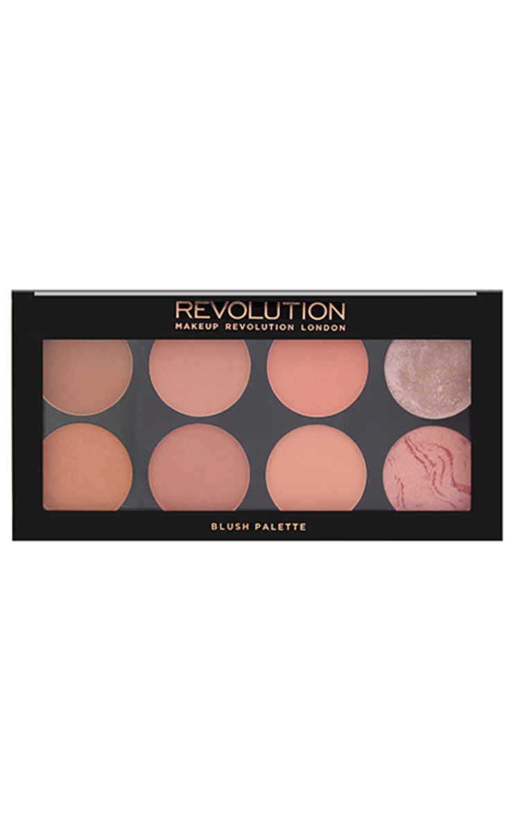 MAKE UP REVOLUTION MAKEUP REVOLUTION Golden Hot Spice vaigu sārtumu palete, 8 toņi 1 gab.