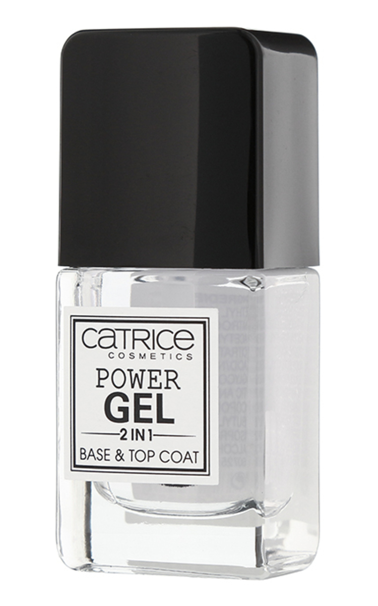 CATRICE CATRICE Power Gel 2in1 база и верхнее покрытие лака для ногтей, 10.5мл 10,5 мл