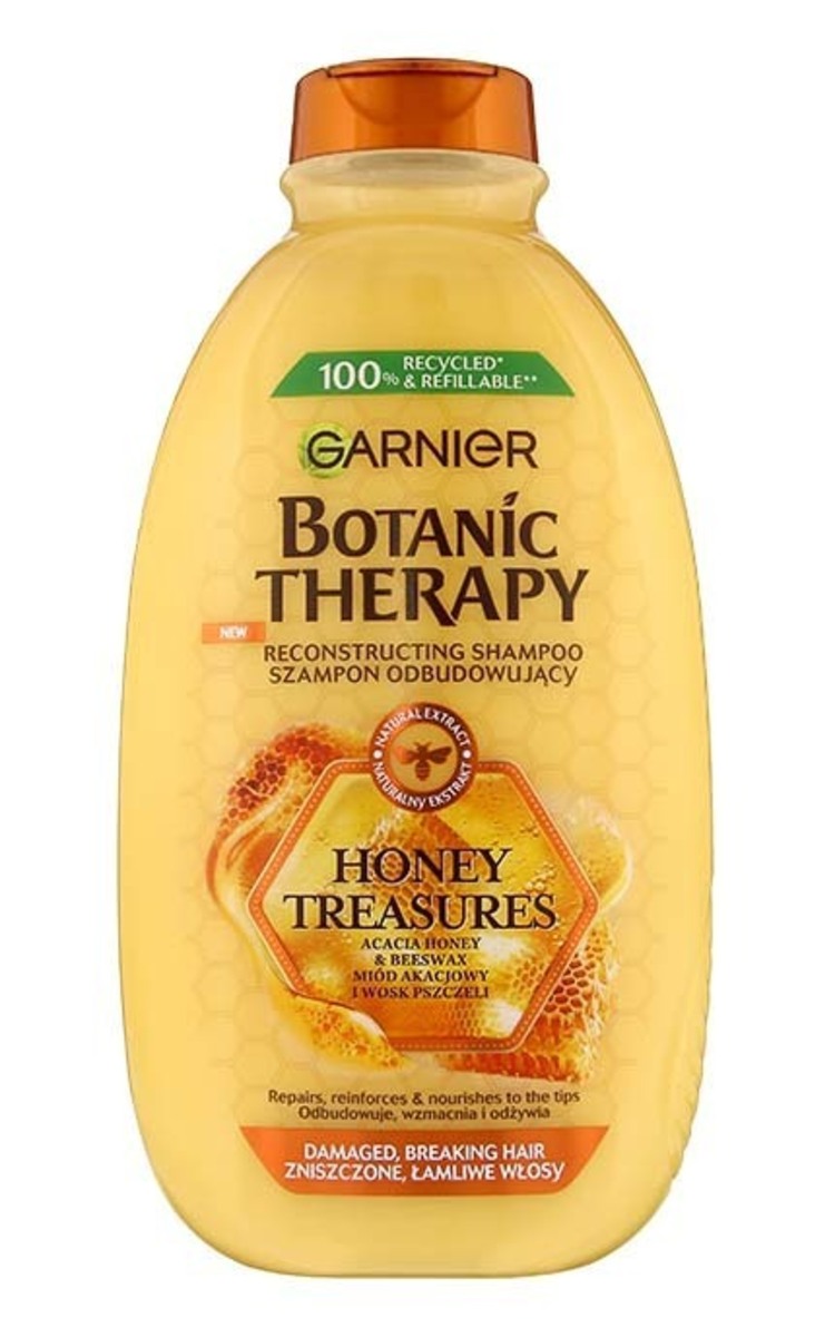 GARNIER BOTANIC THERAPY BOTANIC THERAPY Honey Treasures шампунь для поврежденных волос, 400мл 400 мл