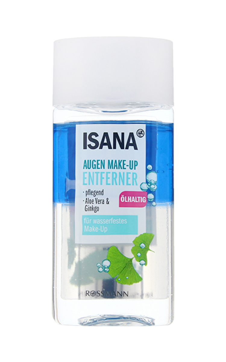 ISANA ISANA Eye Make-Up Remover līdzeklis acu kosmētikas noņemšanai, 100ml 100 ml