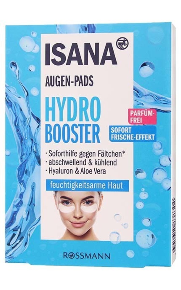 ISANA ISANA Hydro Booster подушечки для зоны глаз, 6x2шт. 12 шт