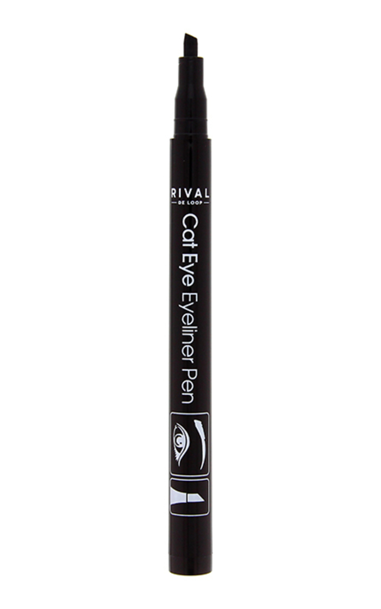 RIVAL DE LOOP RIVAL DE LOOP Cat Eye Effect лайнер для глаз, 04 Black Ultra Black