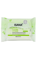 ISANA Clean+Care 3in1 Mini mitrās salvetes, 10gab.