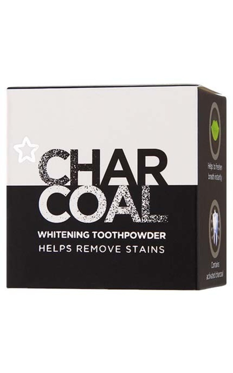 SUPERDRUG SUPERDRUG Charcoal Whitening зубной порошок, 32г 32 г