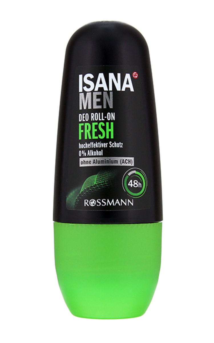 ISANA MEN ISANA MEN Fresh роликовый дезодорант, 50мл 50 мл