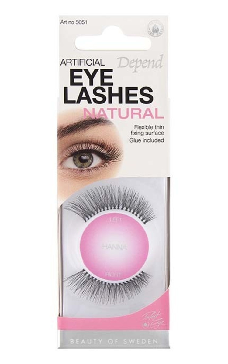 DEPEND DEPEND Eye Lashes Natural Hanna накладные ресницы 1 шт