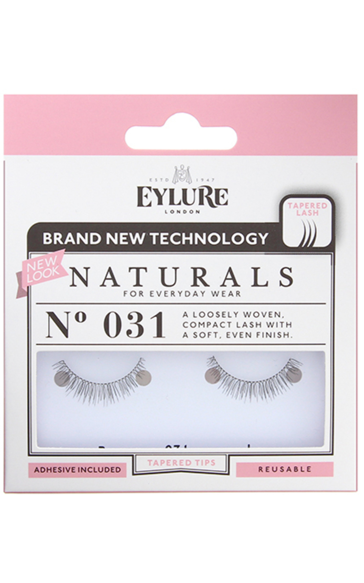 EYLURE EYLURE Naturals mākslīgo skropstu komplekts ar līmi, No.031 1 gab.