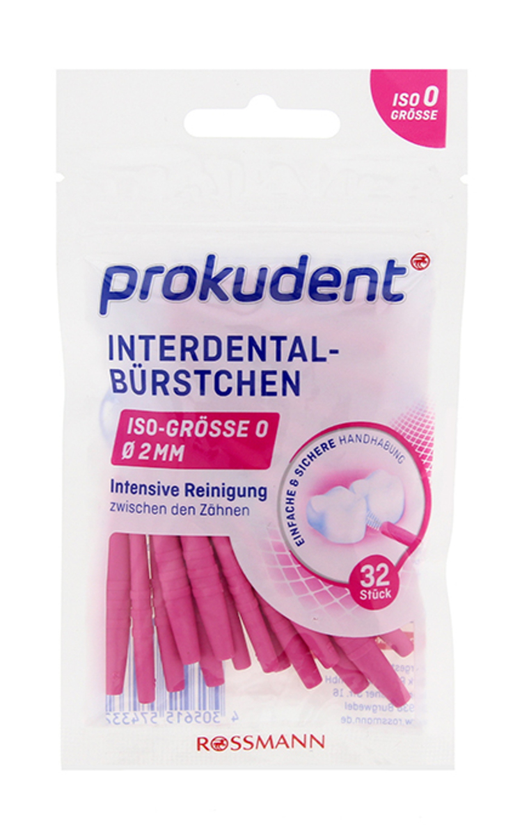 PROKUDENT PROKUDENT Starpzobu birstītes 2mm, 32gab. 32 gab.