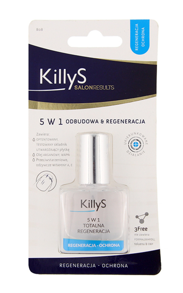 KILLYS KILLYS 5in1 Total Regeneration средство для ногтей, 10мл 10 мл