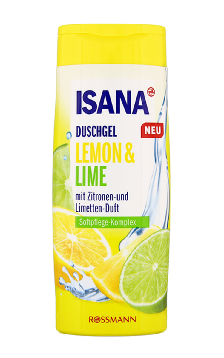 ISANA ISANA Lemon&Lime dušas želeja, 300ml 300 ml