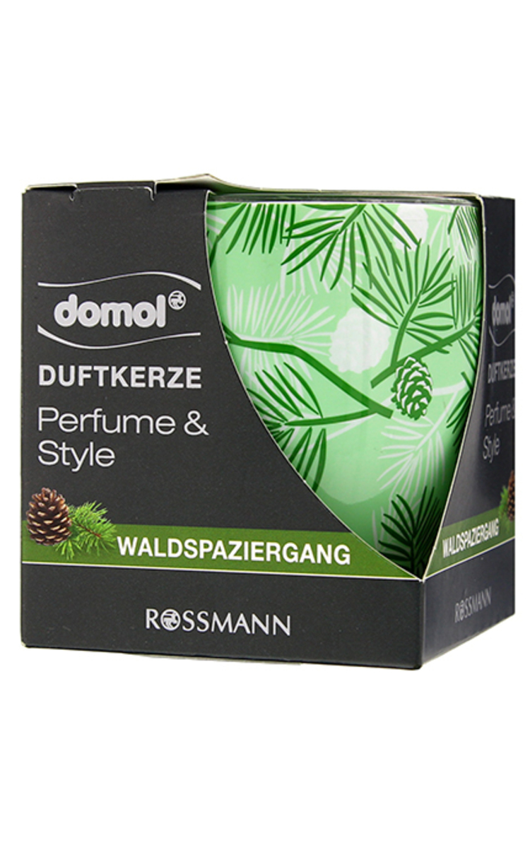 DOMOL DOMOL Perfume&Style Waldspaziergang, ароматическая свеча 1 шт