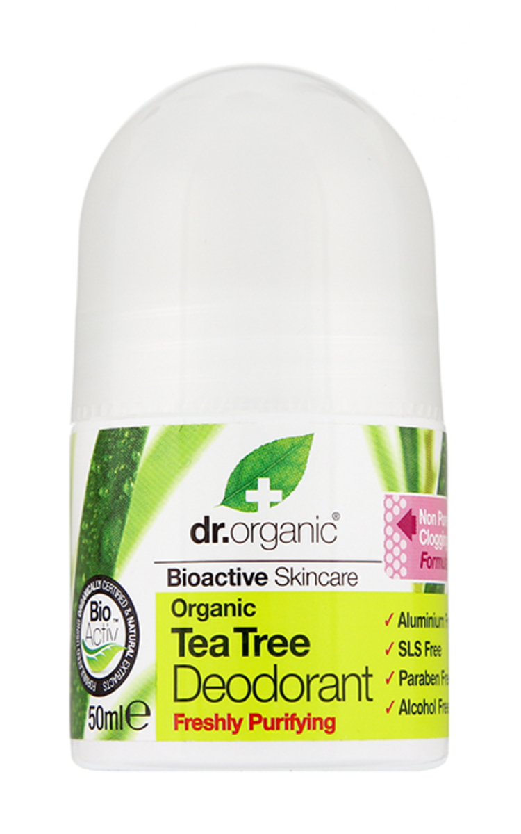 DR.ORGANIC DR.ORGANIC Tea Tree роликовый дезодорант, 50мл 50 мл