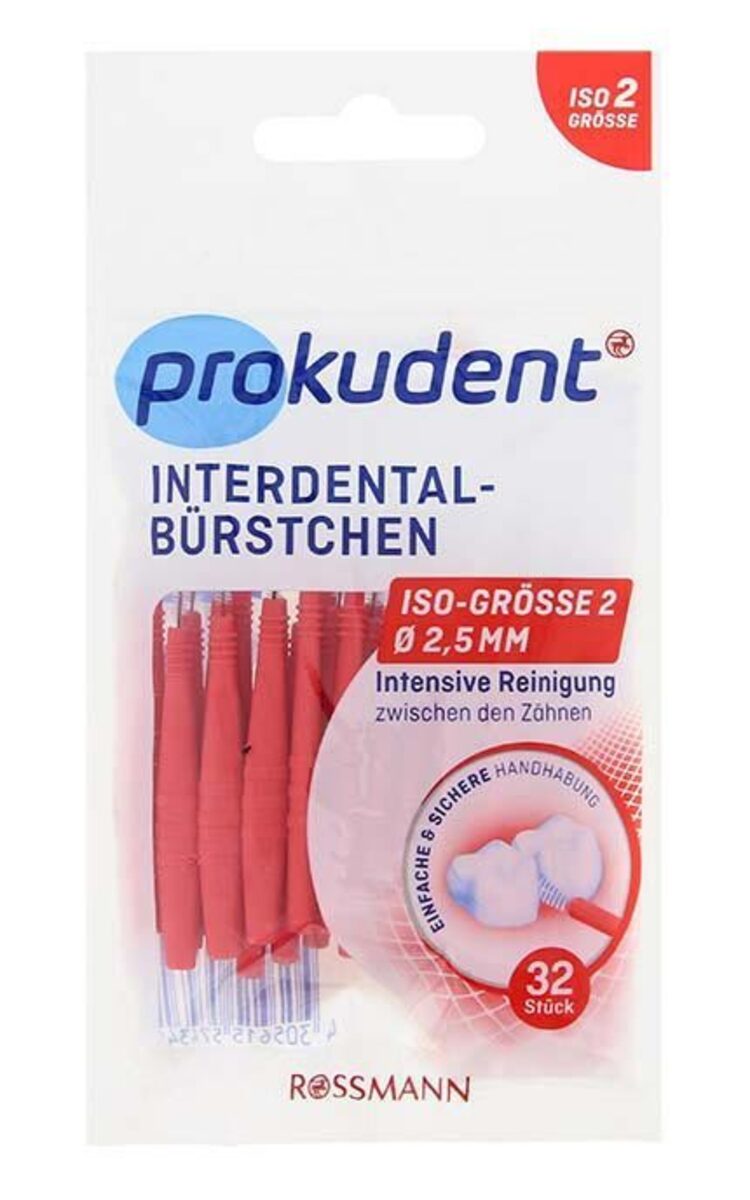 PROKUDENT PROKUDENT Щёточки для очищения межзубных щелей, 32шт. 32 шт