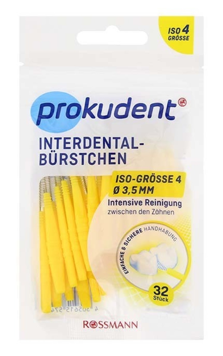 PROKUDENT PROKUDENT Щёточки для очищения межзубных щелей, 32шт. 32 шт