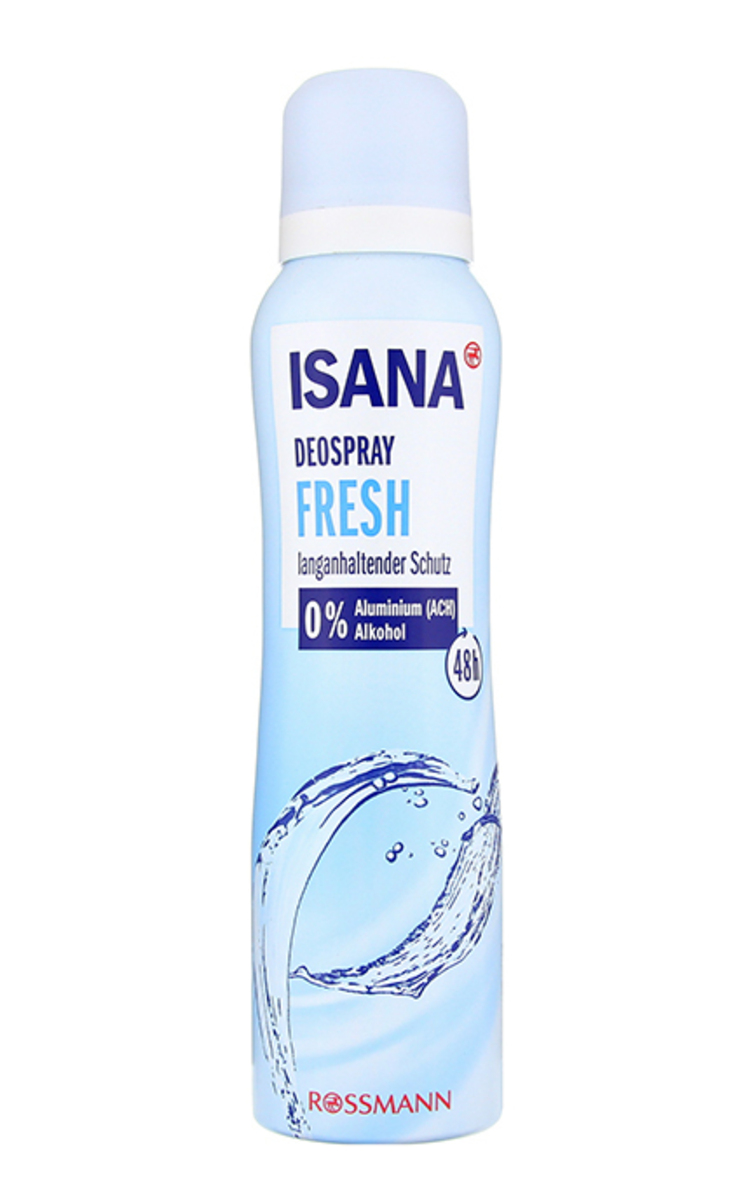 ISANA ISANA Fresh дезодорант-спрей, 150мл 150 мл