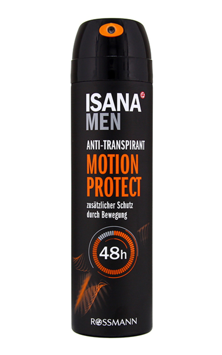 ISANA MEN ISANA MEN Motion Protect распыляемый антиперспирант, 150мл 150 мл