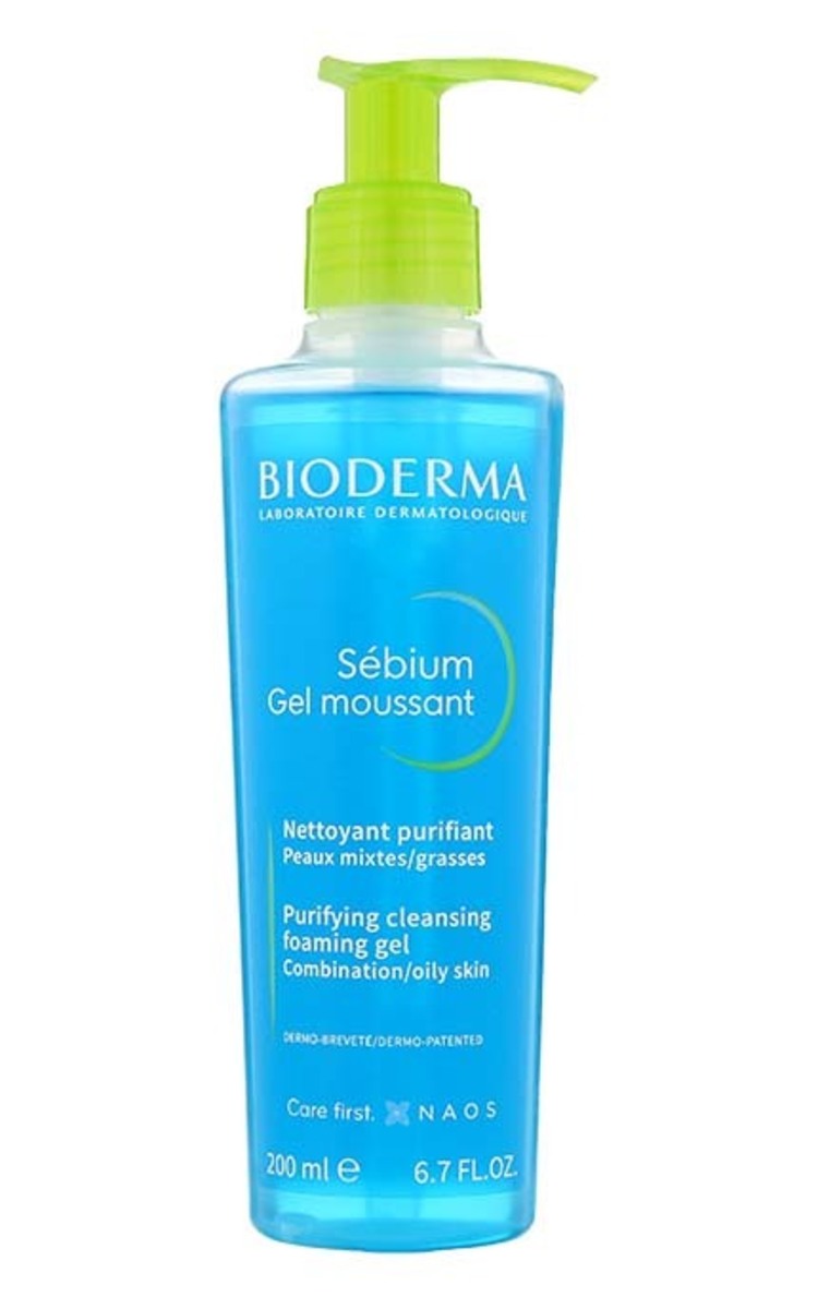 BIODERMA BIODERMA Sebium пенящийся очищающий гель для жирной или комбинированной кожи, 200мл 200 мл